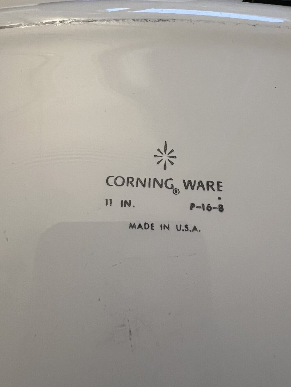 CorningWare Cornflower Blue P‑16‑B 11" Roaster with B‑11 Glass Lid – Vintage USA